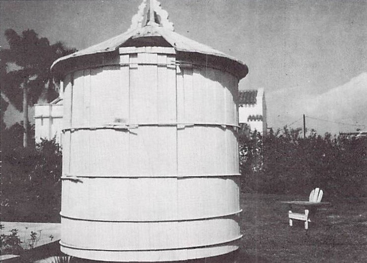 Old, deteriorating cistern